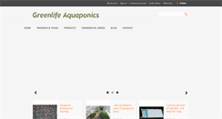Desktop Screenshot of greenlifeaquaponics.com